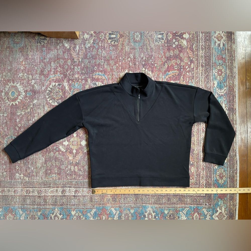 XL Threads 4 Thought Reactive women’s Black Quarter-Zip super soft
